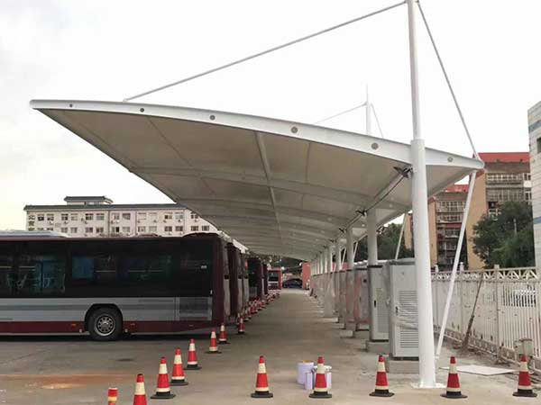 膜結(jié)構(gòu)車(chē)棚設(shè)計(jì)圖免費(fèi)下載