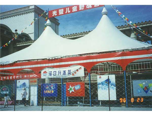 蒙自玻璃纖維基層PTFE膜結(jié)構(gòu)施工：專業(yè)施工，技藝高超